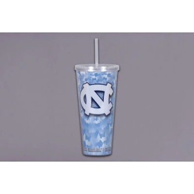 UNC Magnolia Lane 22 Oz Tie Dye Tumbler