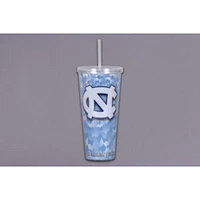 UNC Magnolia Lane 22 Oz Tie Dye Tumbler