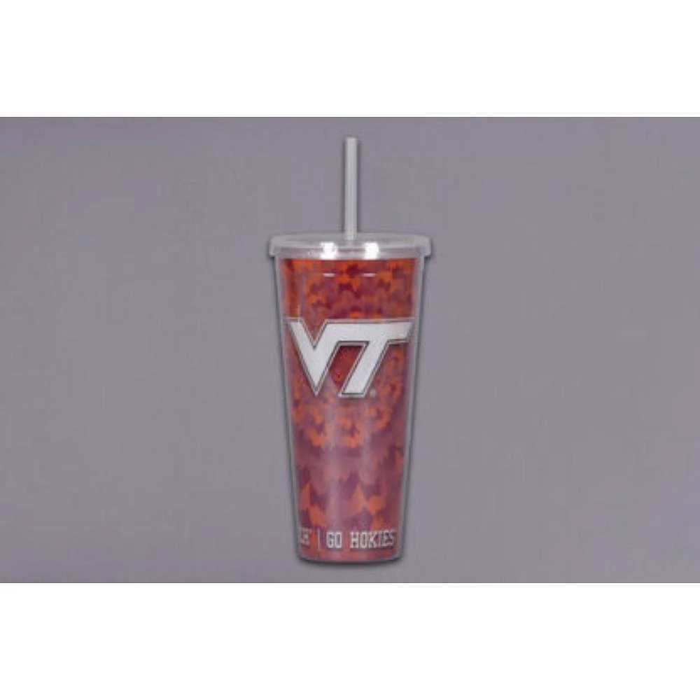 Virginia Tech Magnolia Lane 22 Oz Tie Dye Tumbler
