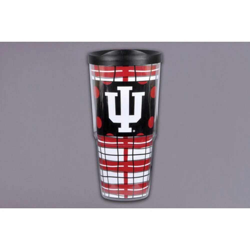Indiana Magnolia Lane 24 Oz Plaid Tumbler