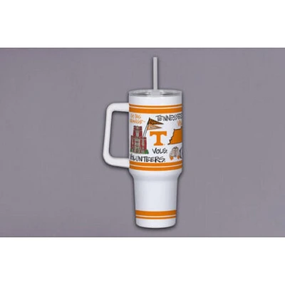 Tennessee Magnolia Lane 40 Oz Multi Icons Tumbler