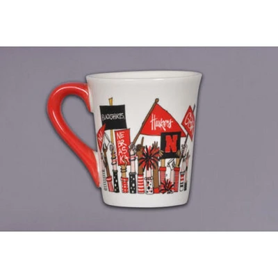 Nebraska Magnolia Lane 18 Oz Cheer Mug