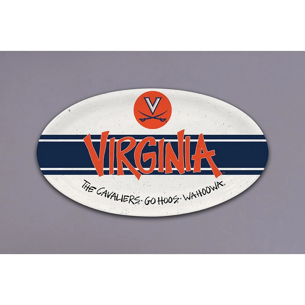Virginia Magnolia Lane Melamine Oval Platter