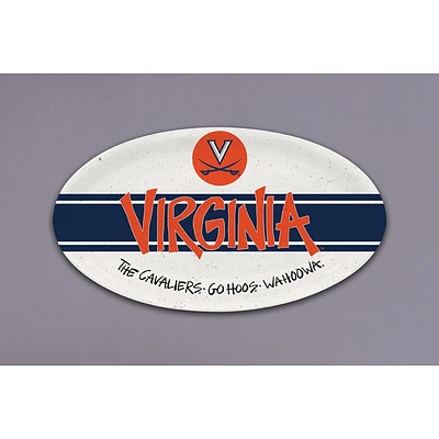 Virginia Magnolia Lane Melamine Oval Platter