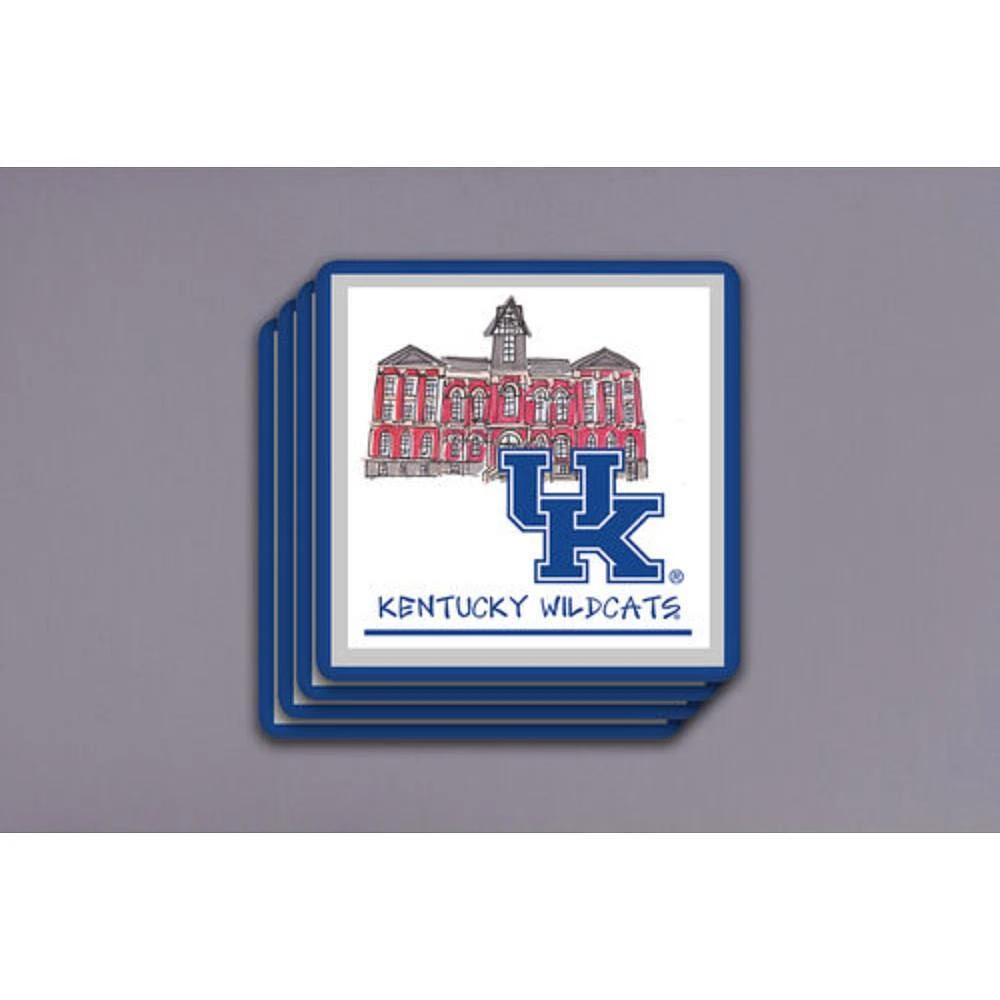 Kentucky Magnolia Lane 4-Pack Icon Coaster Set