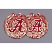 Alabama Magnolia Lane 2-Pack Tie Dye Car Coasters