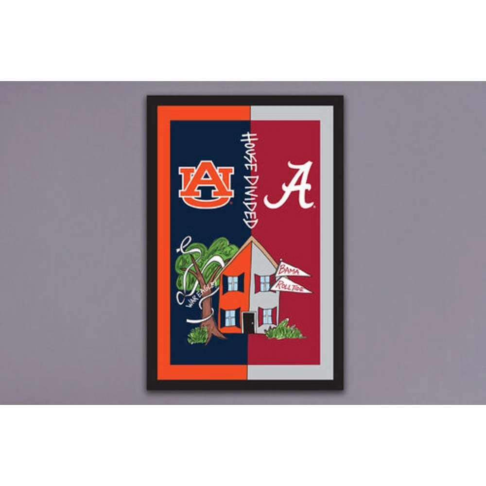 House Divided Magnolia Lane Garden Flag