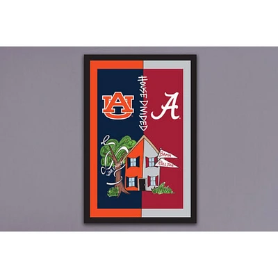 House Divided Magnolia Lane Garden Flag