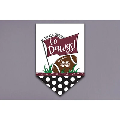 Mississippi State Magnolia Lane Cheer Garden Flag