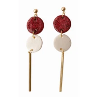 Crimson Sweet Tree Jewelry Kenzie Glitter Earrings