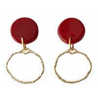 Cardinal Sweet Tree Jewelry Zoie Circle Earrings