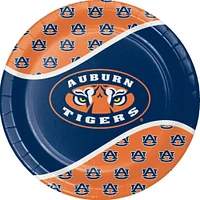 Auburn 8-Count Paper Plates