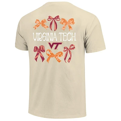 Virginia Tech Delicate Bows Comfort Colors Tee
