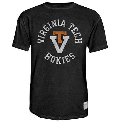 Virginia Tech Retro Brand Arch Mascot Oil Wash Tee