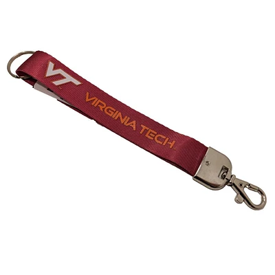 Virginia Tech Deluxe Wristlet Key Strap