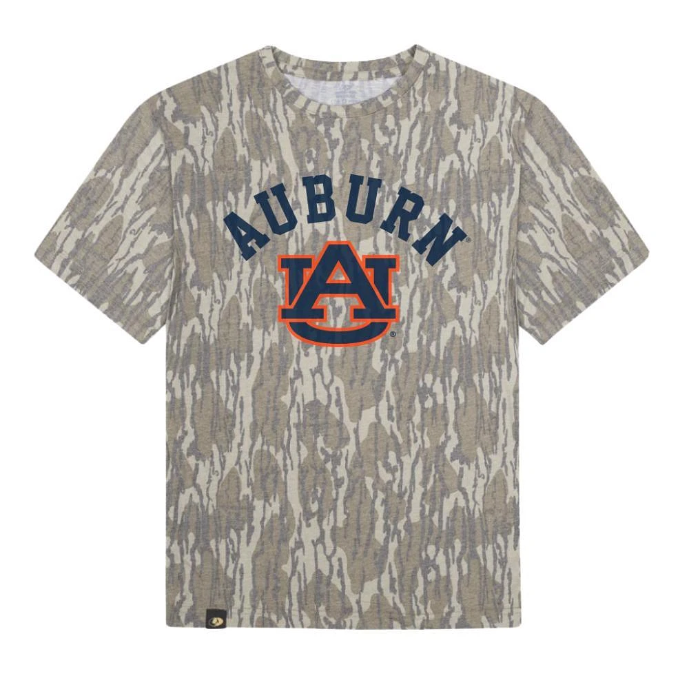 Auburn Mossy Oak Logo Tee