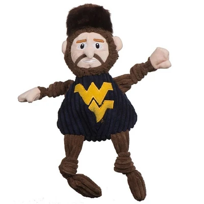 West Virginia Mountaineer Knottie Large Dog Toy