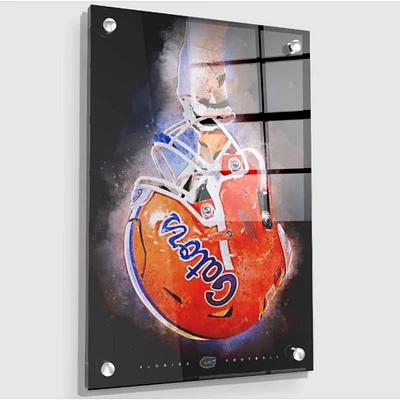 Florida 16 X 24 Inch Battle Ready Gators Acrylic Wall Art