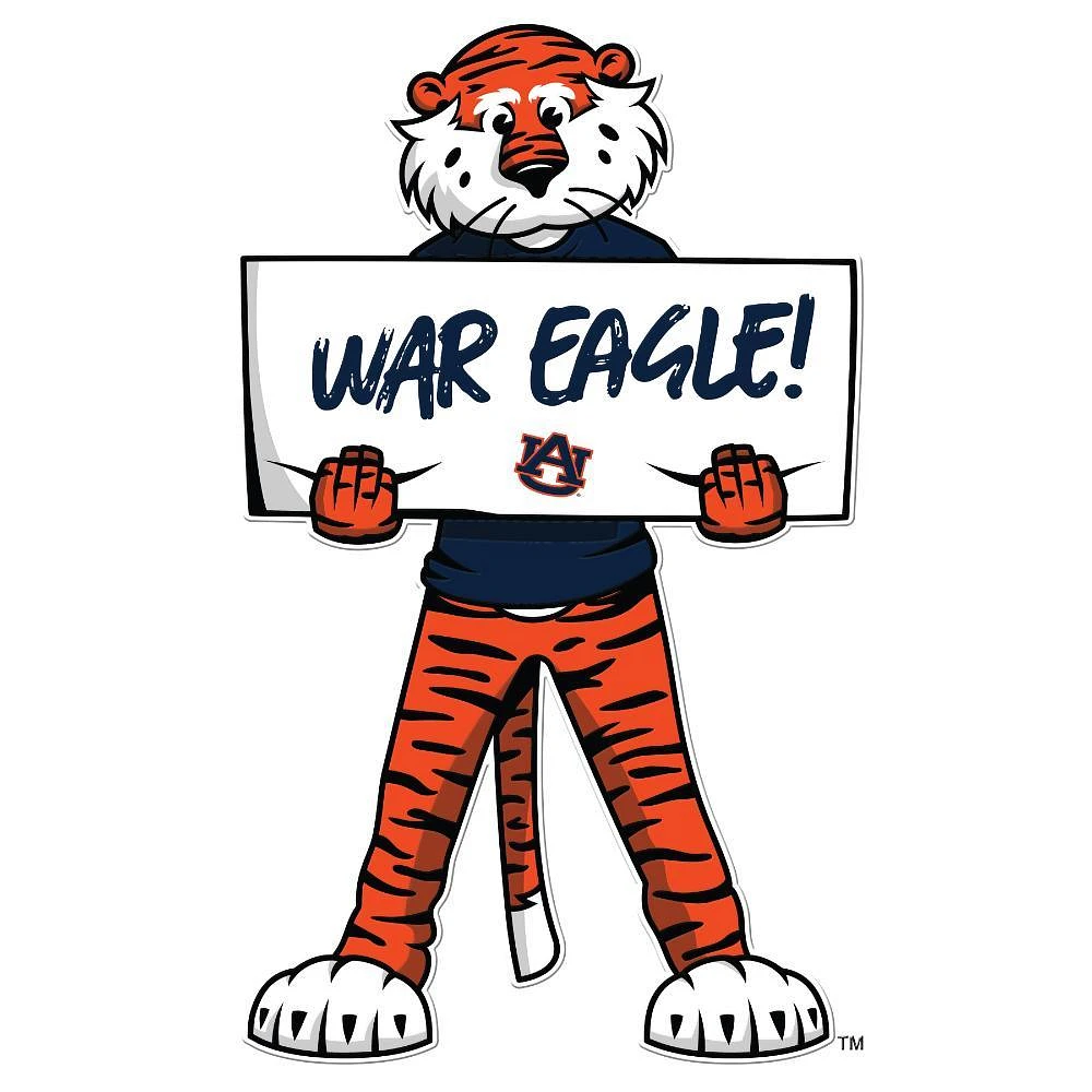 Auburn 16 X 24 Inch Aubie Acrylic Wall Art