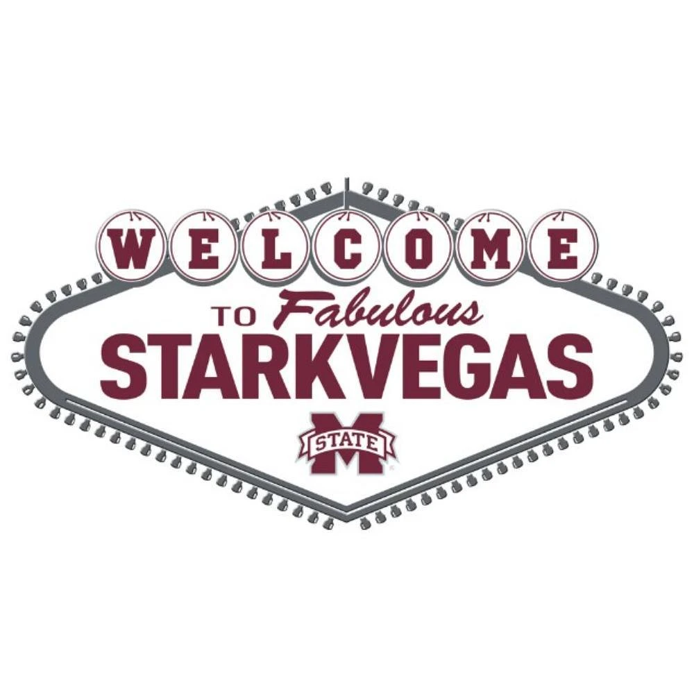 Mississippi State 24 X 16 Inch Starkvegas Acrylic Wall Art