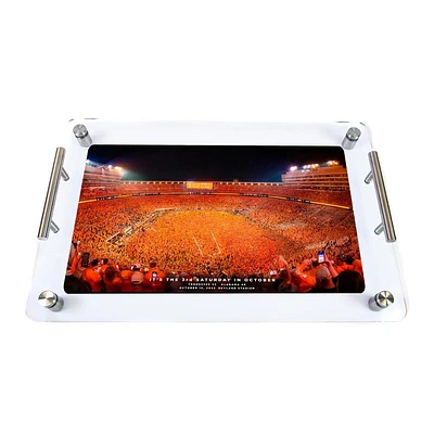 Tennessee Storms the Field Acrylic Charcuterie Tray