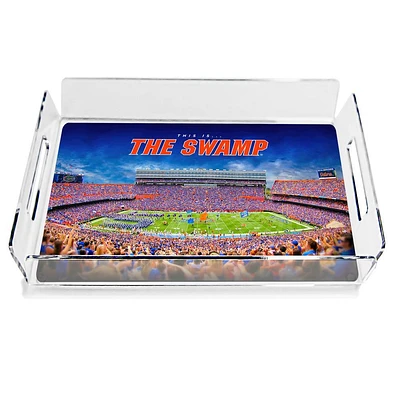 Florida This Is The Swamp Acrylic Serving Tray