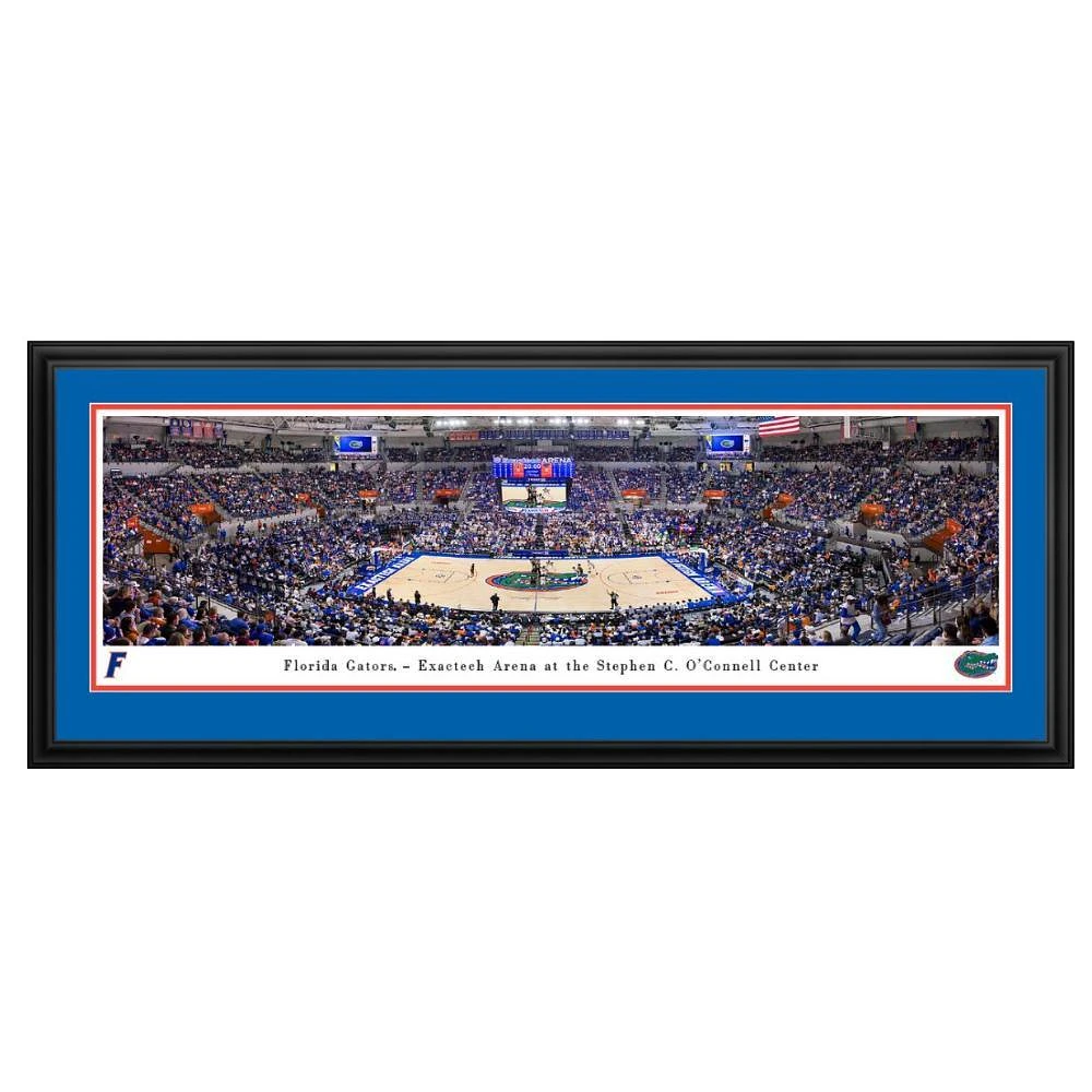 Florida 2025 Basketball Stephen C. O'Connell Center Deluxe Frame 18