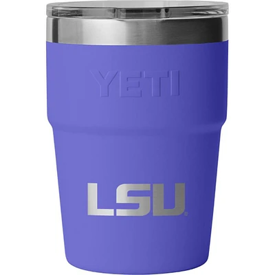 LSU Yeti 16 Oz Rambler Stackable Cup