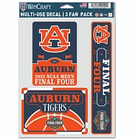 Auburn 2025 Men's Final Four Participant Fan Decals 3 Pack