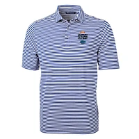 Florida Cutter and Buck 2025 Men's Final Four Ecopique Stripe Polo