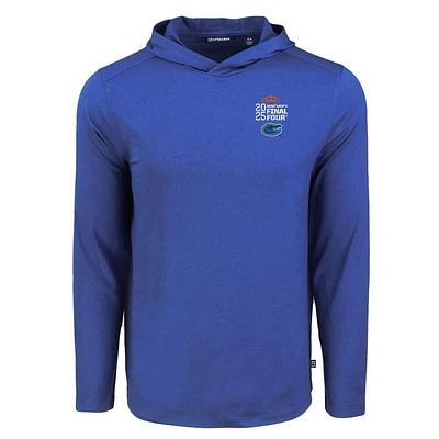 Florida Cutter and Buck 2025 Men's Final Four Coastline Epic Hooded Shirt