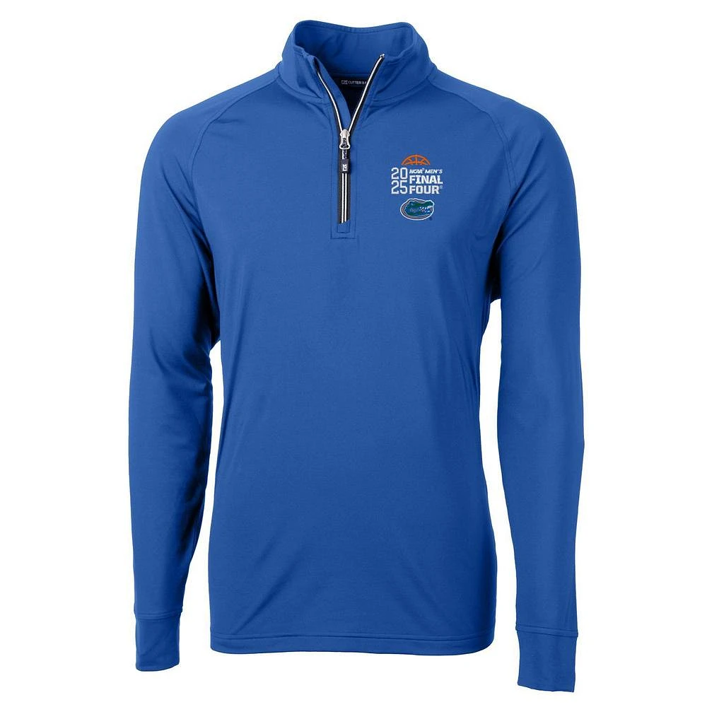 Florida Cutter and Buck 2025 Men's Final Four Ecopique Adapt 1/2 Zip Pullover