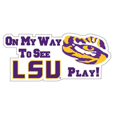  Lsu Magnet  On My Way To See Lsu Play  16 