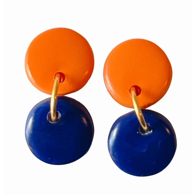 Royal and Sweet Tree Jewelry Paiyton Circle Drop Earrings