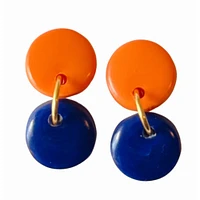 Royal and Sweet Tree Jewelry Paiyton Circle Drop Earrings