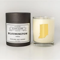 Clark & June Bloomington 11 Oz Soy Candle - Rocks Glass