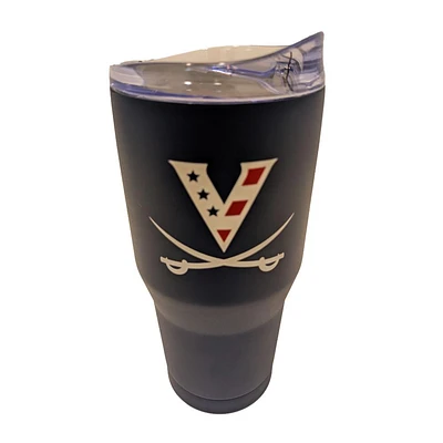 Virginia Logo Brands 30 Oz Red, White, and Hoo Tumbler