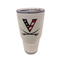 Virginia Logo Brands 30 Oz Red, White, and Hoo Tumbler