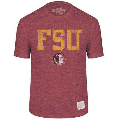 Florida State Retro Brand Vault Giant Logo Streaky Tee