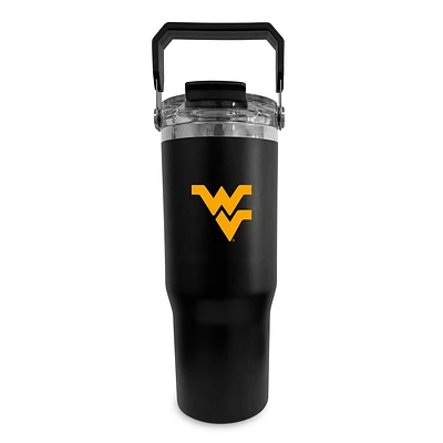 West Virginia 32 Oz Bucket Handle Tumbler
