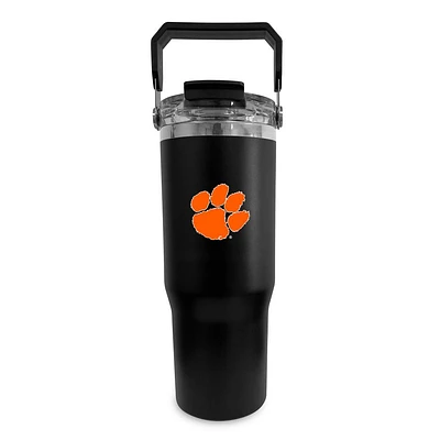 Clemson 32 Oz Bucket Handle Tumbler