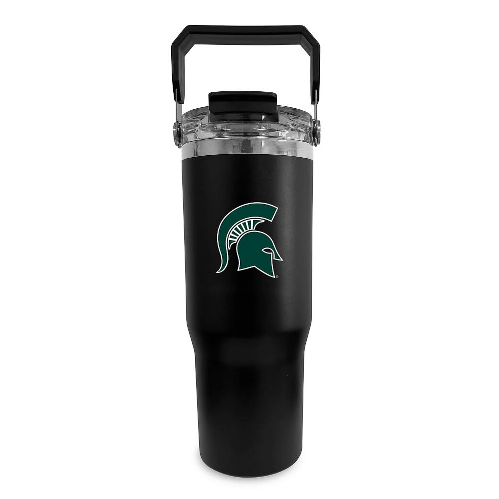 Michigan State 32 Oz Bucket Handle Tumbler