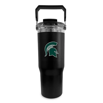 Michigan State 32 Oz Bucket Handle Tumbler