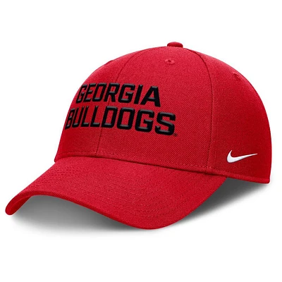 Georgia Nike Rise Practice Structured Adjustable Cap