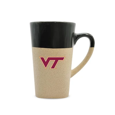 Virginia Tech 16 Oz Stone/Glaze Finished Mug