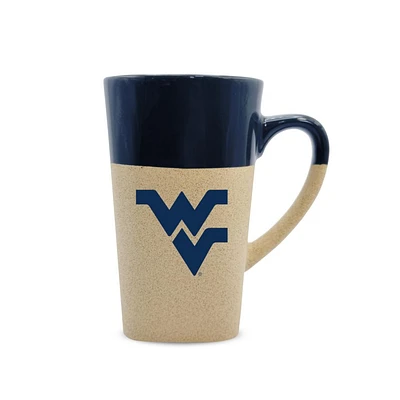 West Virginia 16 Oz Stone/Glaze Finished Mug