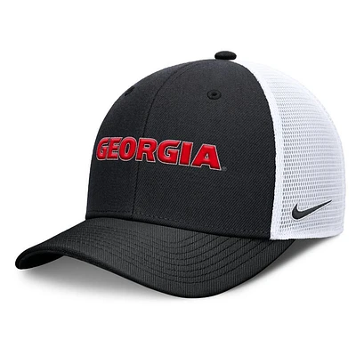 Georgia Nike Rise Gameday Structured Trucker Cap