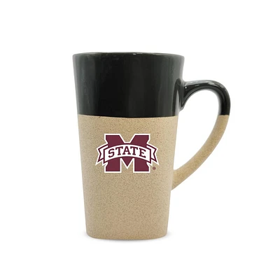 Mississippi State 16 Oz Stone/Glaze Finished Mug