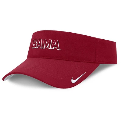 Alabama Nike Ace Practice Visor