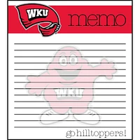 Western Kentucky Small Memo Pad 2-Pack